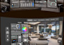design interactive app UI UX for apple vision pro or VR in figma